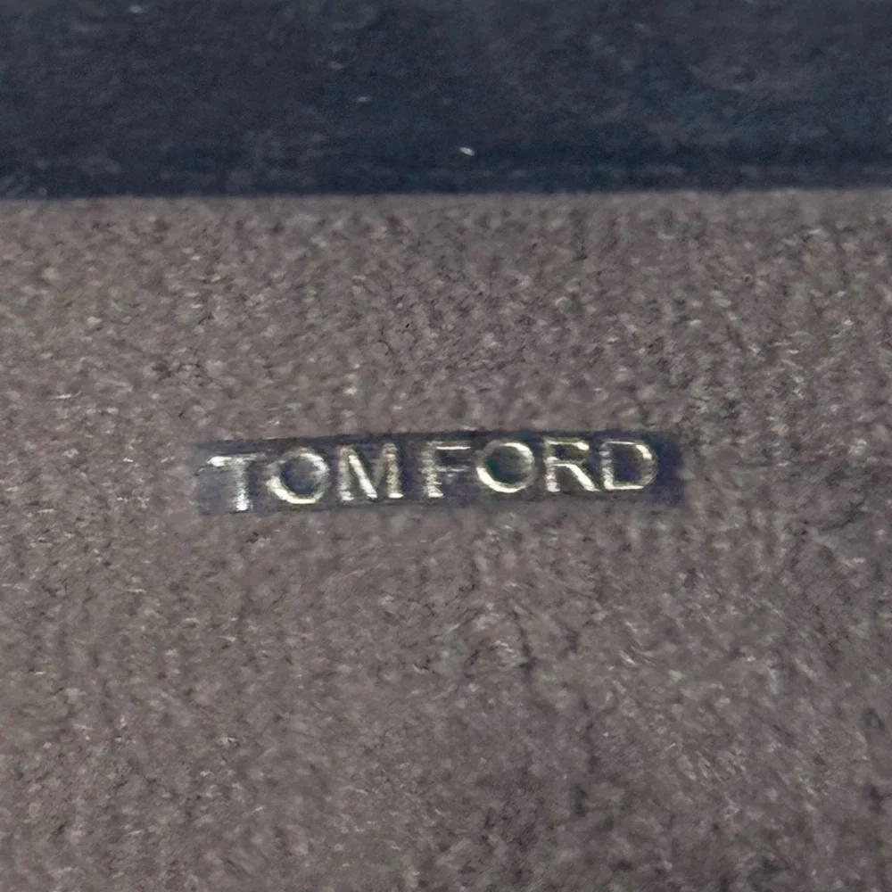 Tom Ford Black Velvet Hard Clamshell eyeglasses sunglasses Case